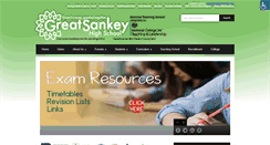 Desktop Screenshot of greatsankey.org