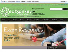 Tablet Screenshot of greatsankey.org